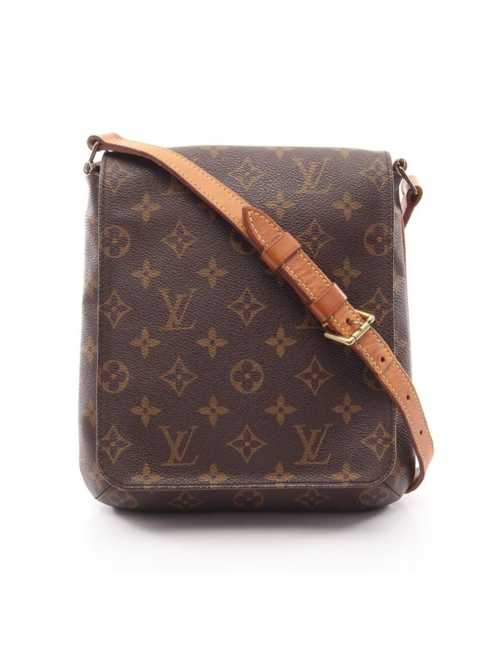 Louis Vuitton Shoulder Bag Musette Salsa Short Strap Monogram Leather